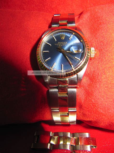 rolex blaues zifferblatt damen|rolex oyster perpetual damenuhr.